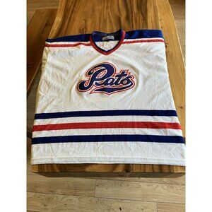 Vintage Bauer WHL Regina Pats XL Hockey Jersey